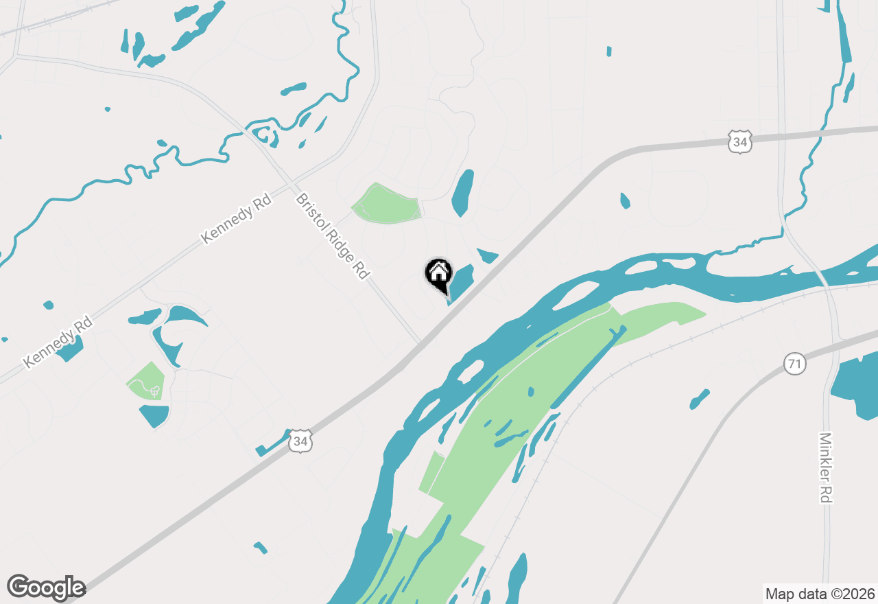 Map of 2521 Lyman Loop, Yorkville, IL 60560