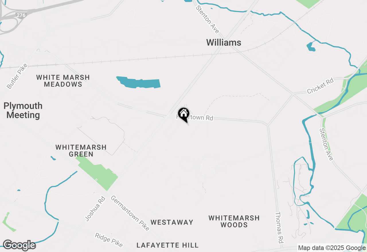 Map of 4121 Barberry Drive, Lafayette Hill, PA 19444