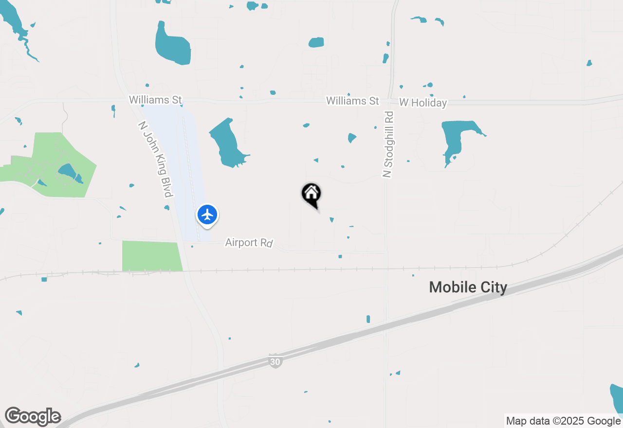 Map of 2602 Cypress Drive, Rockwall, TX 75087