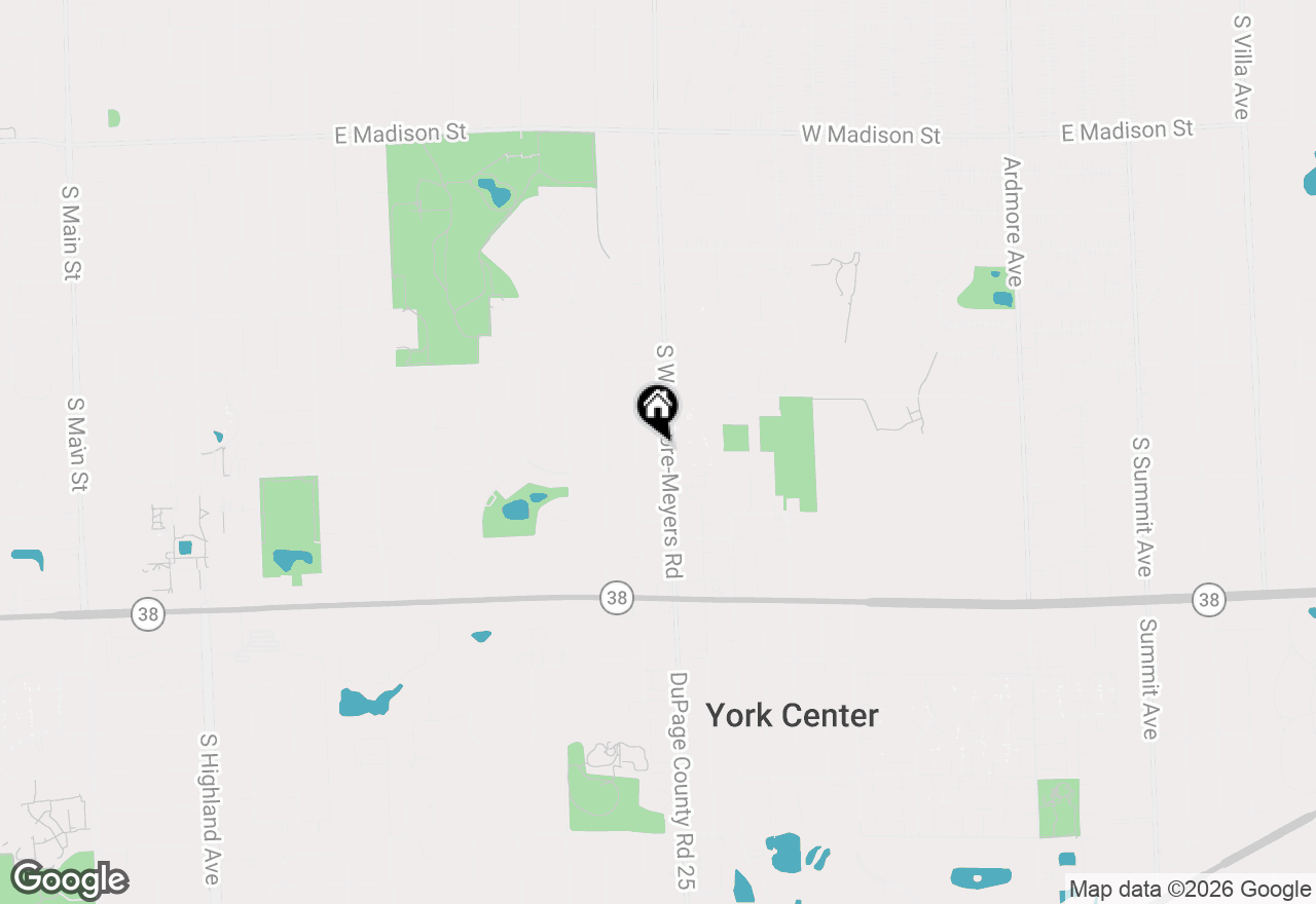 Map of 1100 Westmore Meyers Road, Lombard, IL 60148