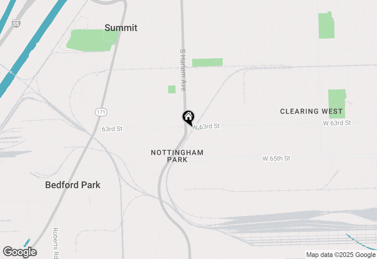 Map of 6301 S Harlem Avenue, Chicago, IL 60638