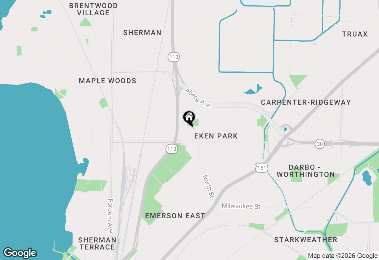 Map of 709 Dexter St, Madison, WI 53704
