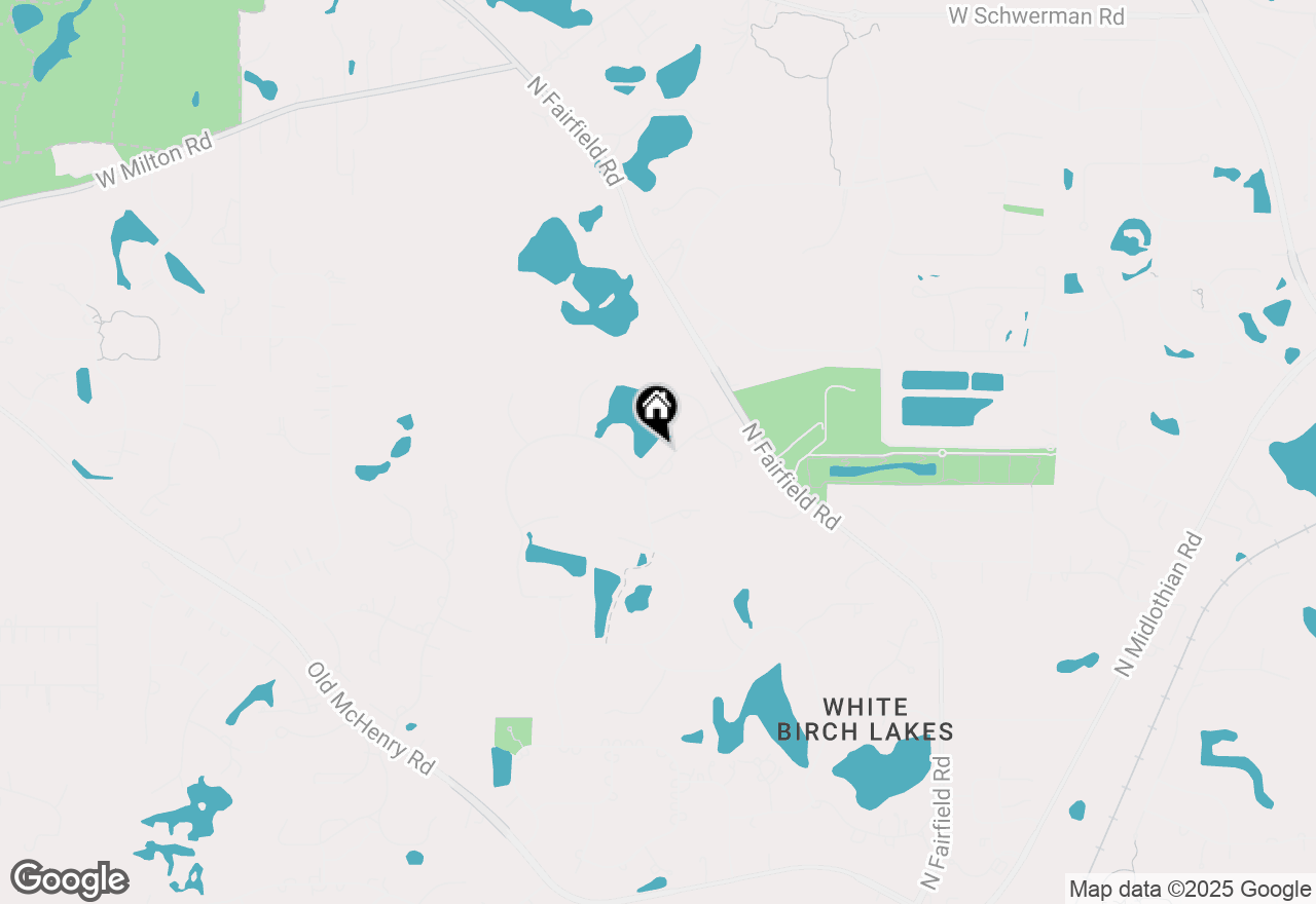 Map of 22846 W Lochanora Drive, Hawthorn Woods, IL 60047