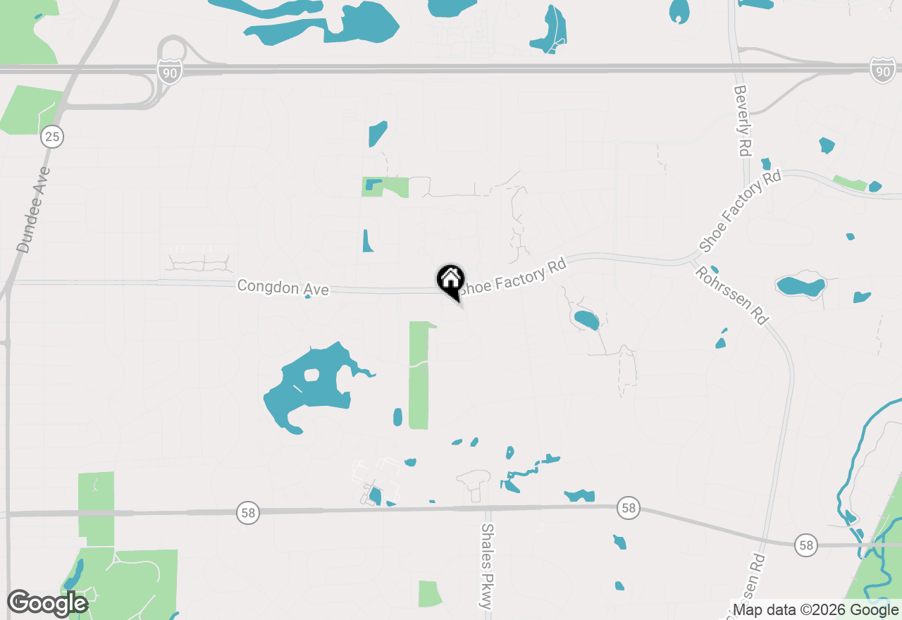 Map of 6085 Irene Drive, Hoffman Estates, IL 60192