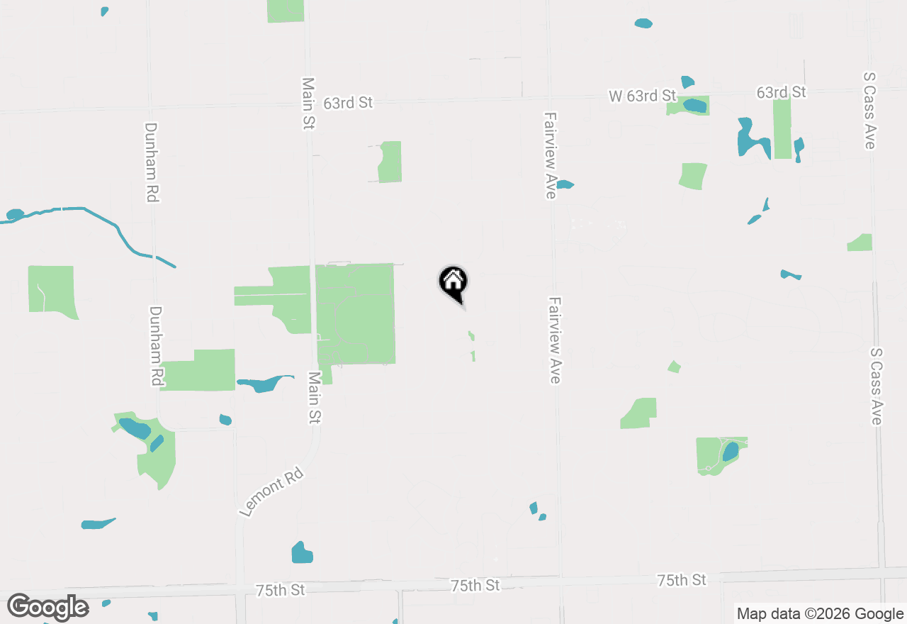 Map of (Address confidential), Downers Grove, Illinois 60516