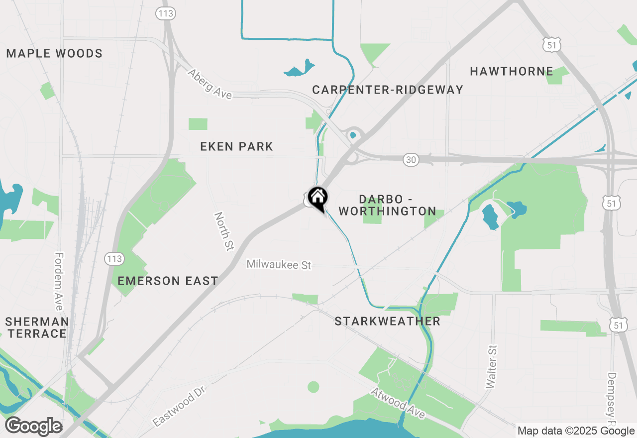 Map of 248 N Marquette Street, Madison, WI 53704