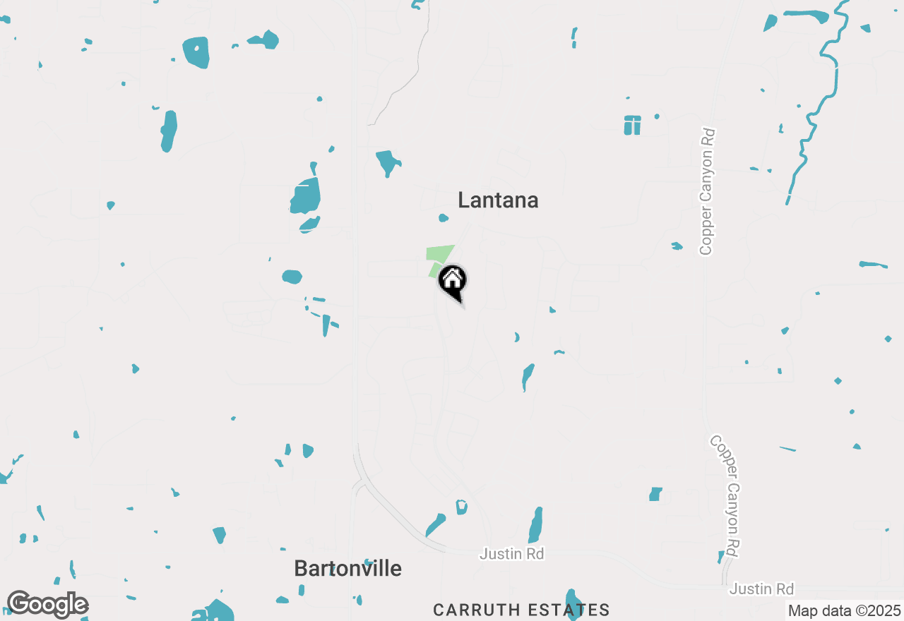 Map of 9035 Cypress Creek Road, Lantana, TX 76226