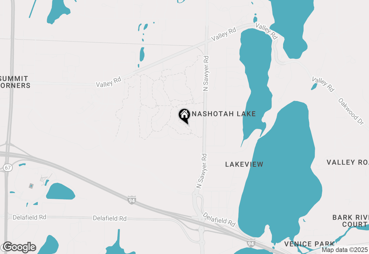 Map of 35168 Winnebago Ct, Summit, WI 53066