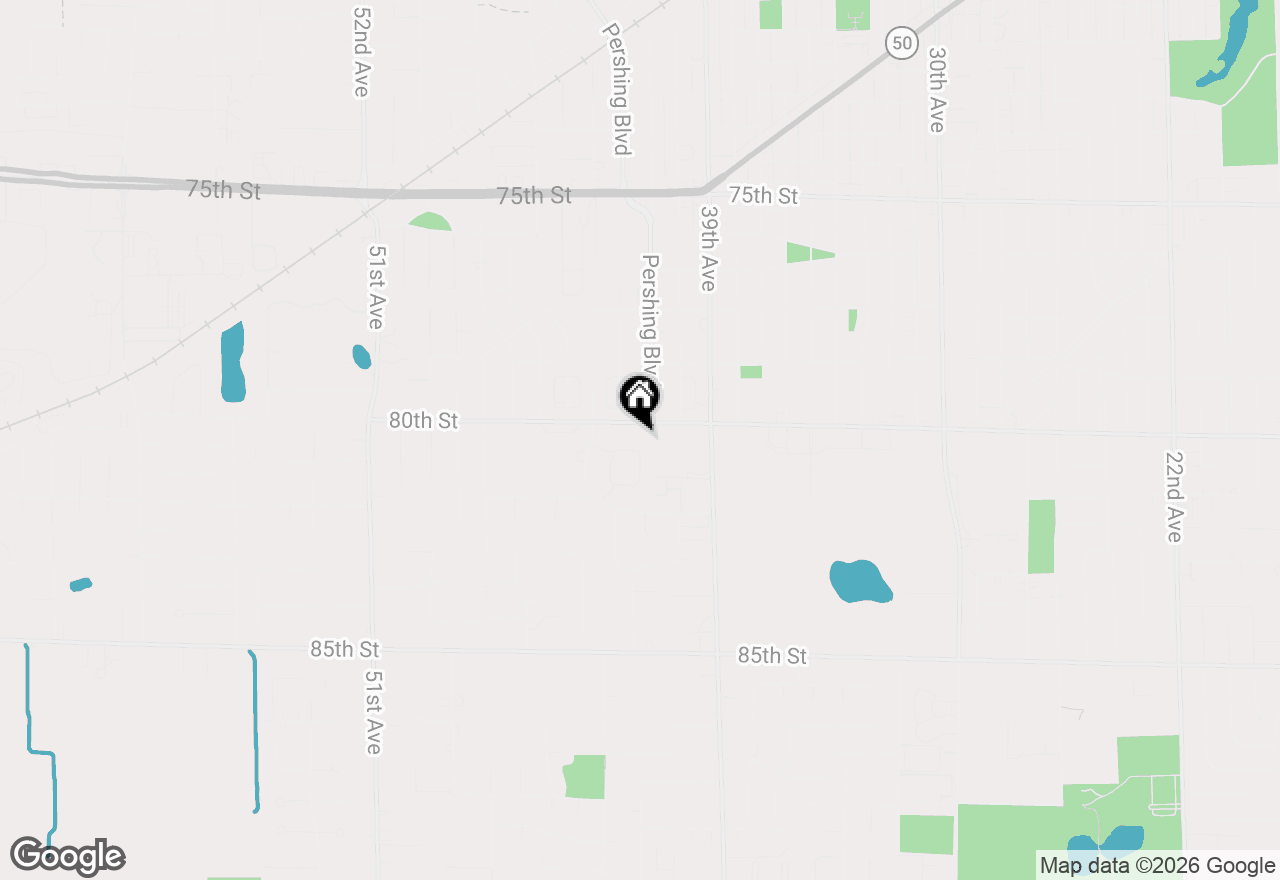 Map of 4108 80th Pl #25D, Kenosha, WI 53142