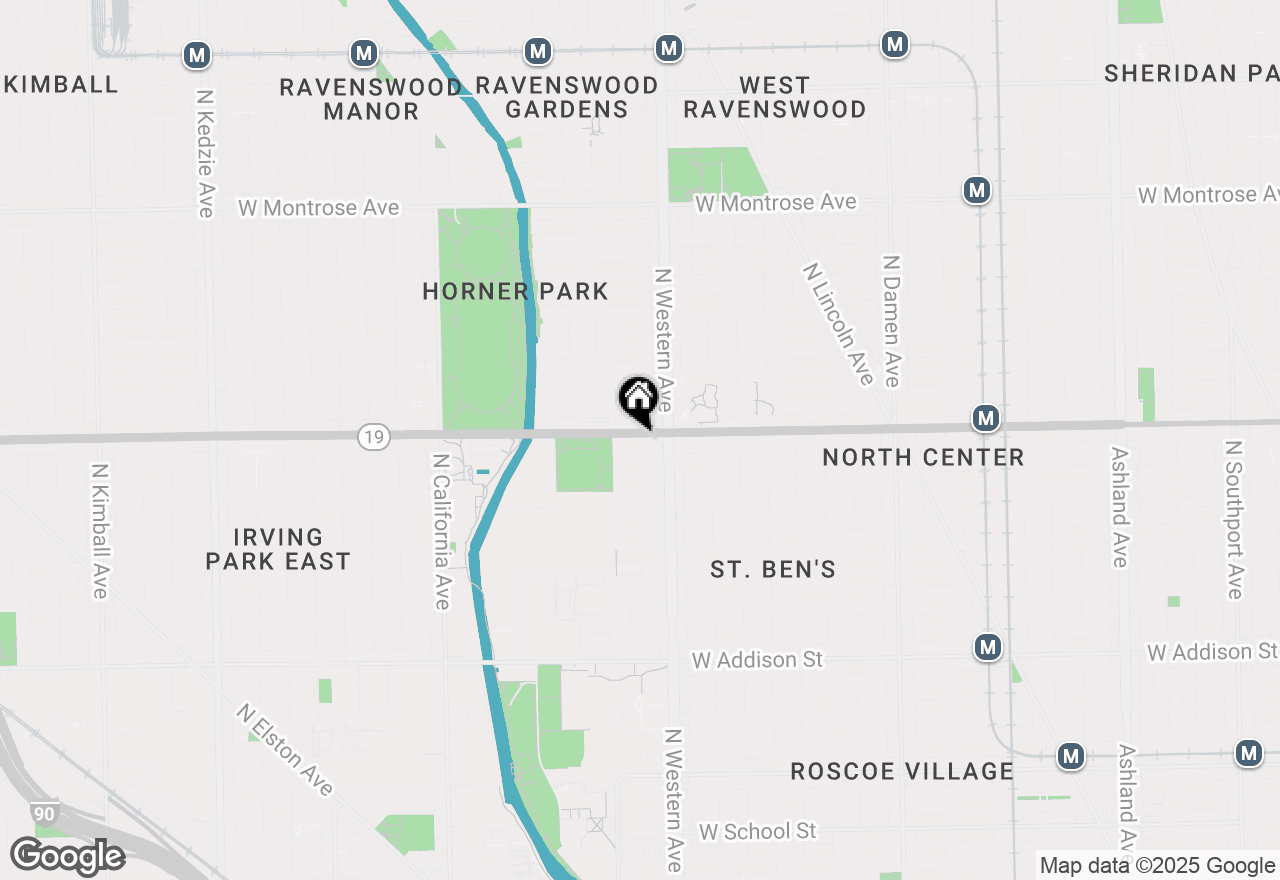 Map of 2431 W Irving Park Road, Chicago, IL 60618
