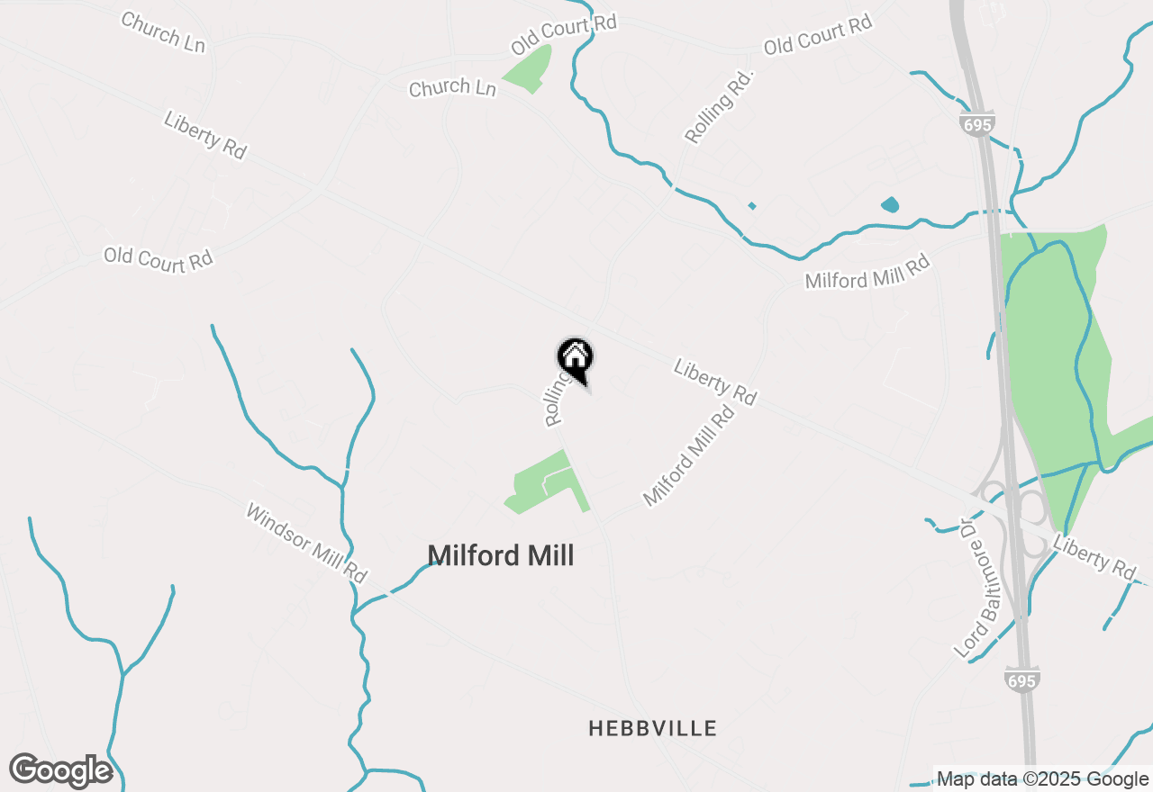 Map of 8207 Rockdale Avenue, Baltimore, MD 21244