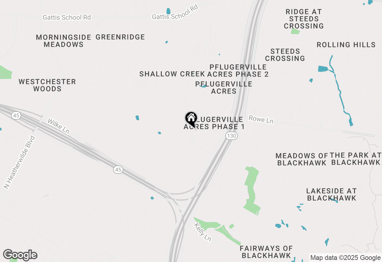 Map of 19832 Panther Dr #303-304, Pflugerville, TX 78660