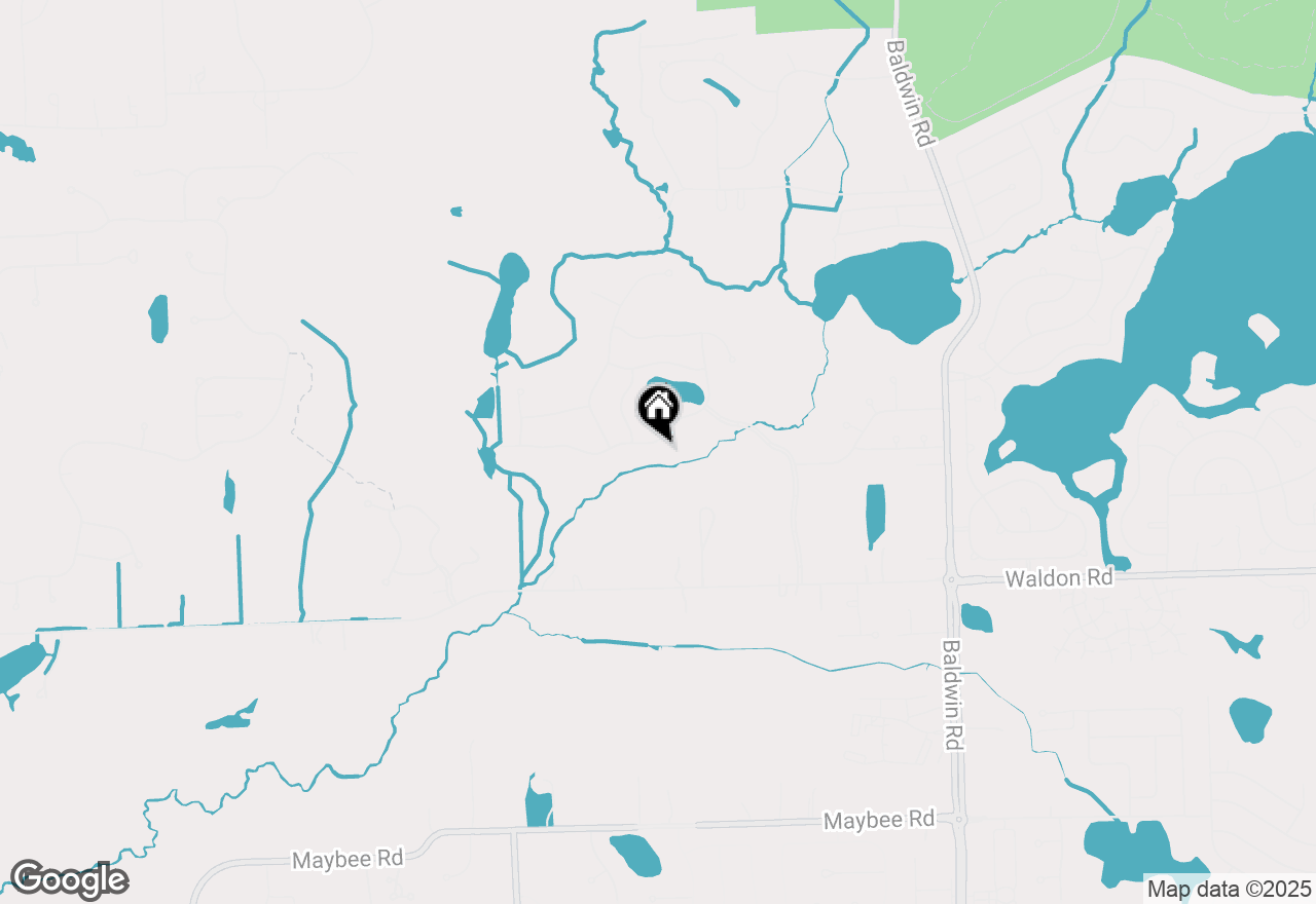 Map of 3761 Acadia Drive, Lake Orion, MI 48360
