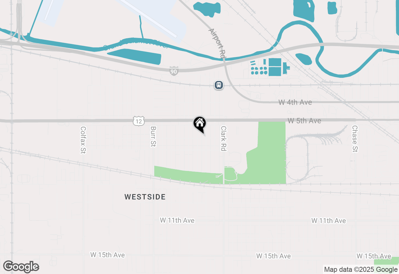 Map of 4838 W 6th Avenue, Gary, IN 46406