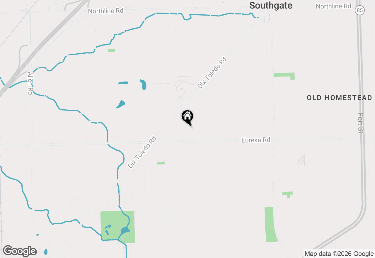 Map of 14780 Richmond Street, Southgate, MI 48195
