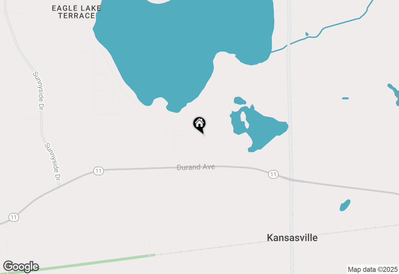 Map of Pcl0 Durand Ave, Kansasville, WI 53139