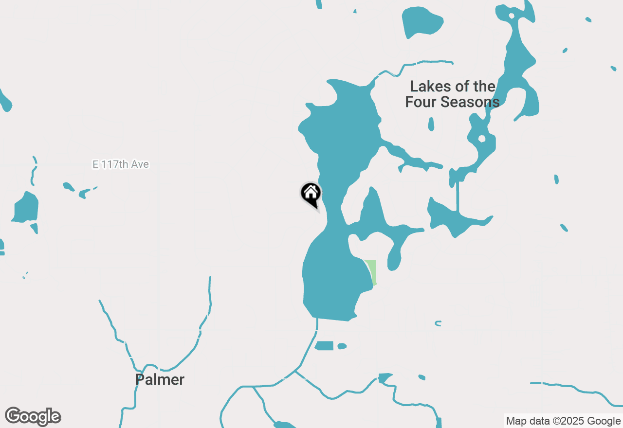 Map of 3412 W Lakeshore Drive, Crown Point, IN 46307