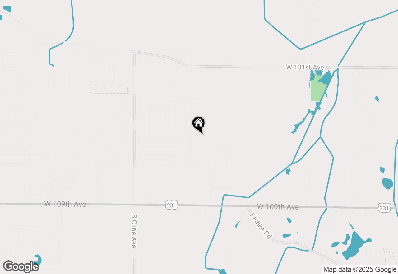 Map of 10660 Morse Place, Crown Point, IN 46373