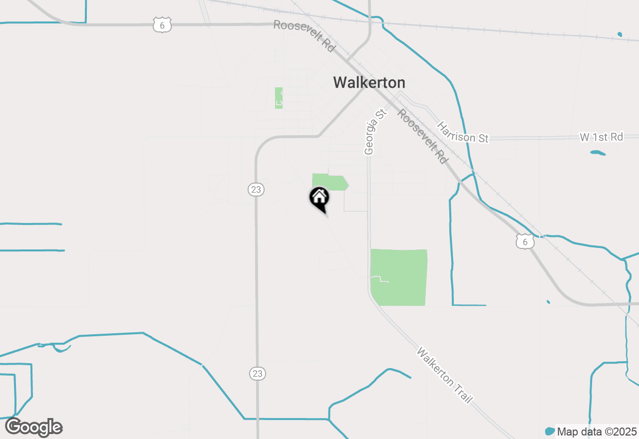 Map of 1070 Walkerton Trail, Walkerton, IN 46574