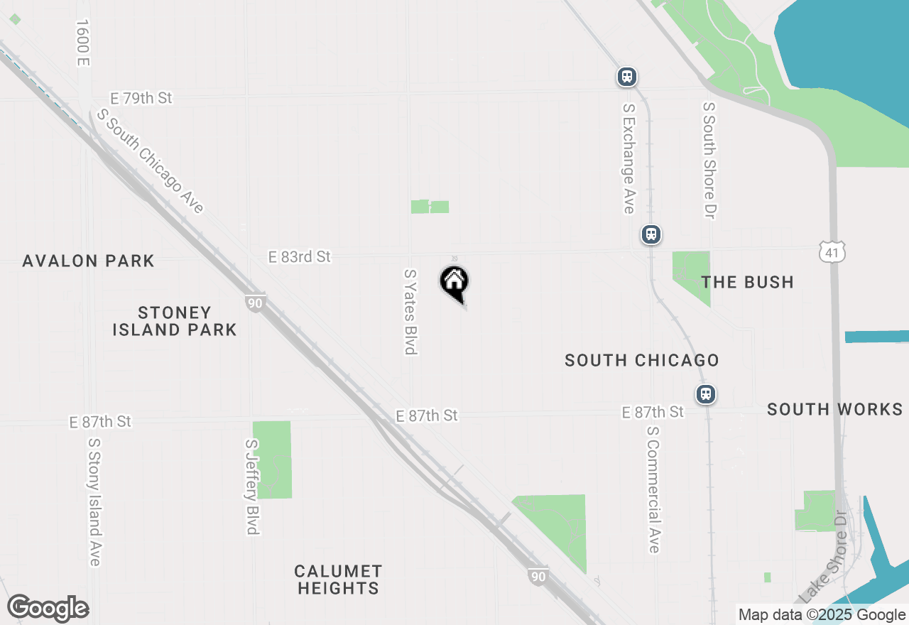 Map of 8425 S Essex Avenue, Chicago, IL 60617