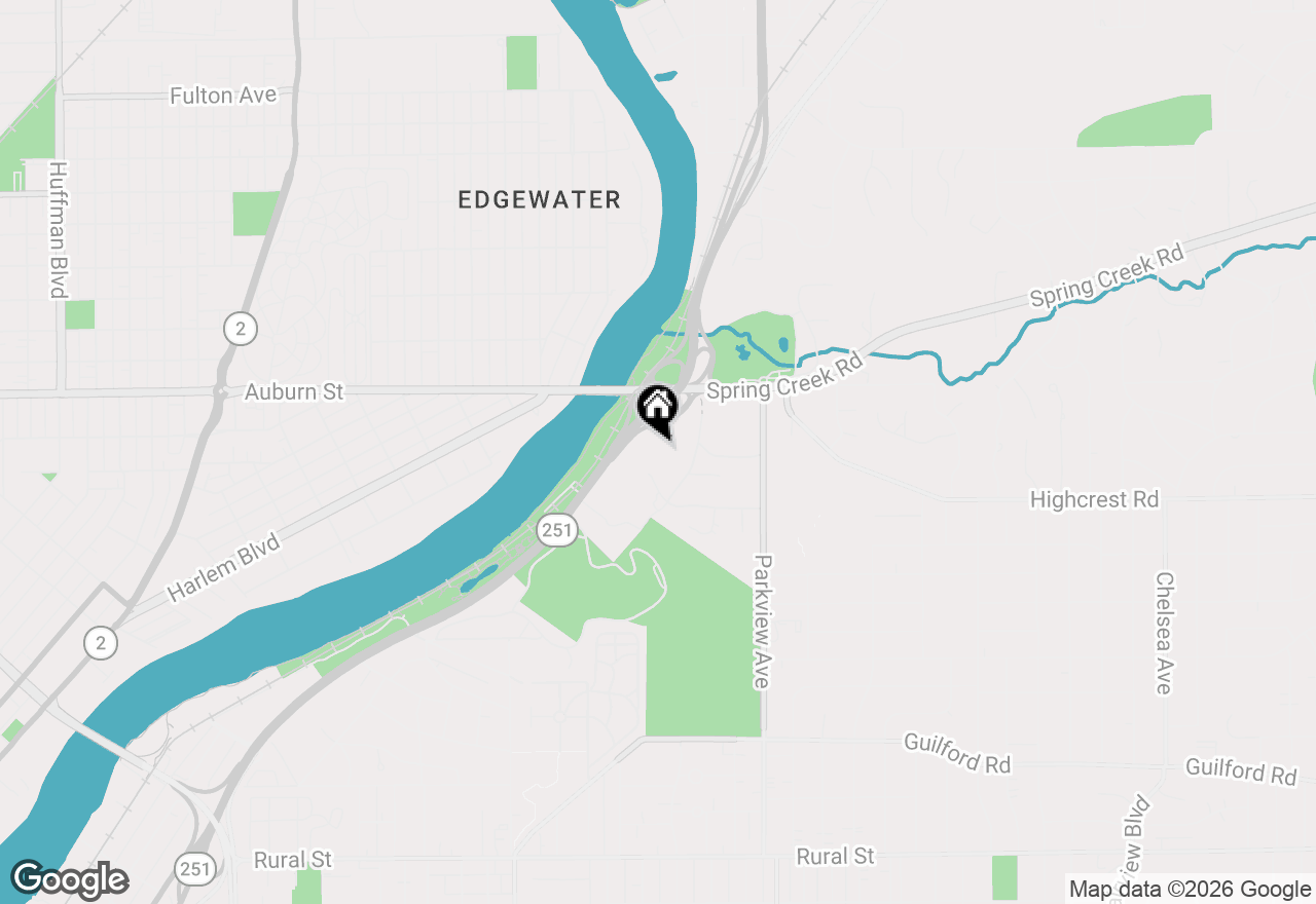 Map of 2 Jacoby Place, Rockford, IL 61107