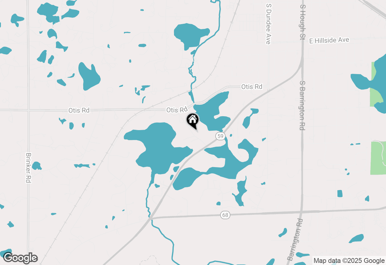 Map of 41 Hawthorne Lane, Barrington Hills, IL 60010