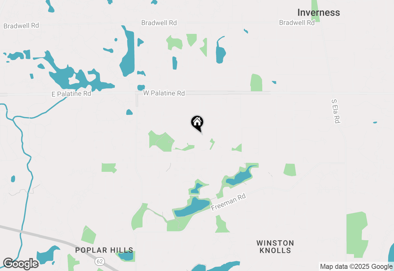 Map of 4551 Topaz Drive, Hoffman Estates, IL 60192