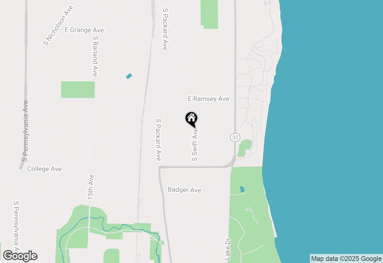 Map of 3745 E Klieforth Ave, Cudahy, WI 53110