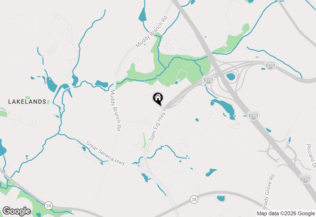 Map of 6 Norwich Court, Gaithersburg, MD 20878