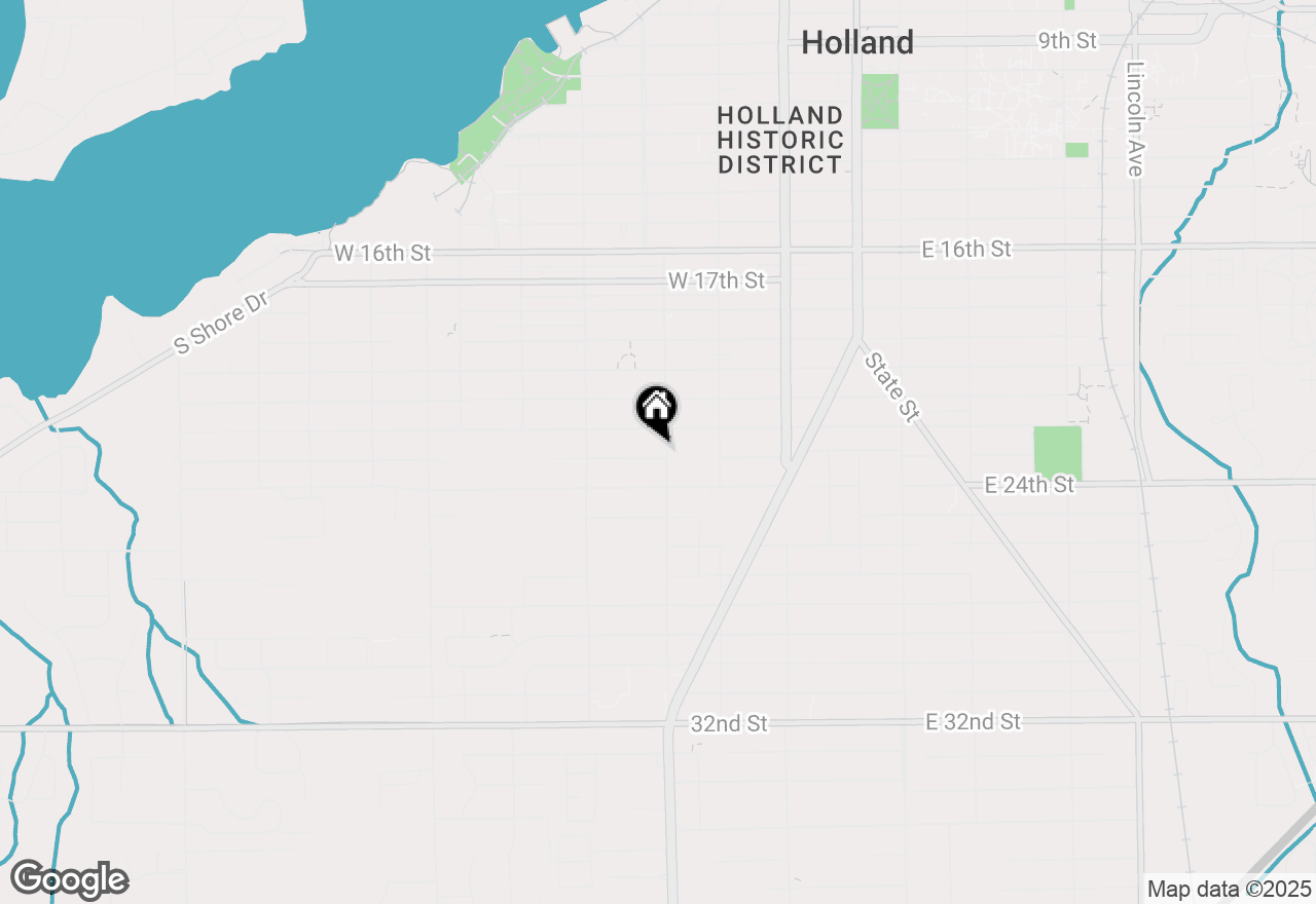 Map of 550 Washington Avenue, Holland, MI 49423