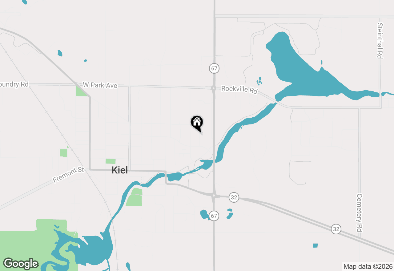 Map of 901 Dewey St, Kiel, WI 53042