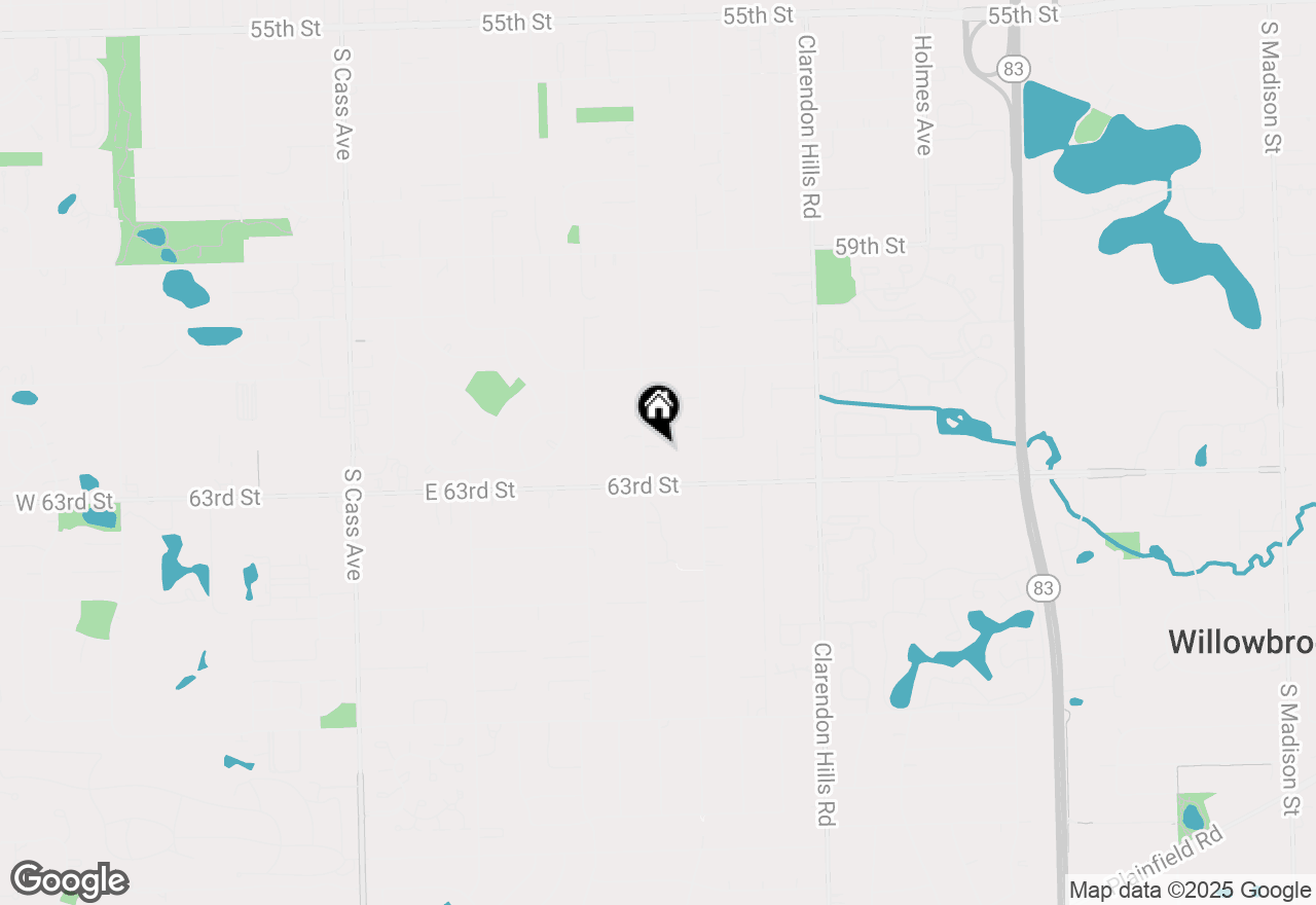 Map of 6225 Western Avenue, Willowbrook, IL 60527