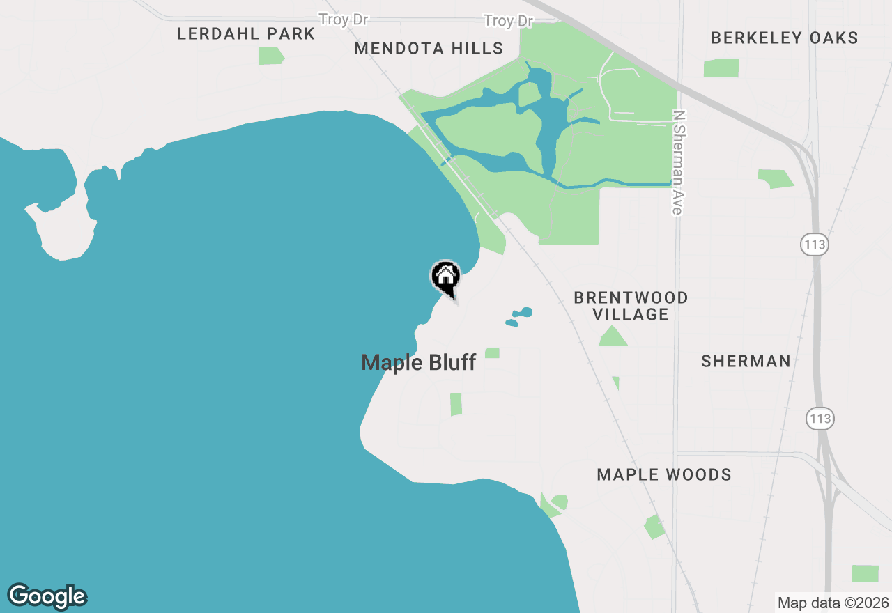 Map of 1101 Farwell Drive, Madison, WI 53704