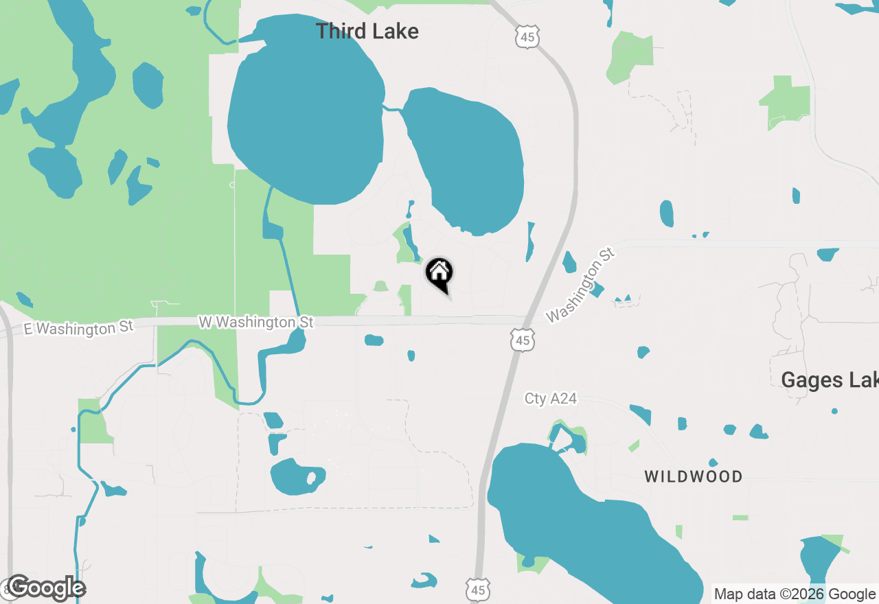 Map of 6 Crows Nest Court, Third Lake, IL 60030