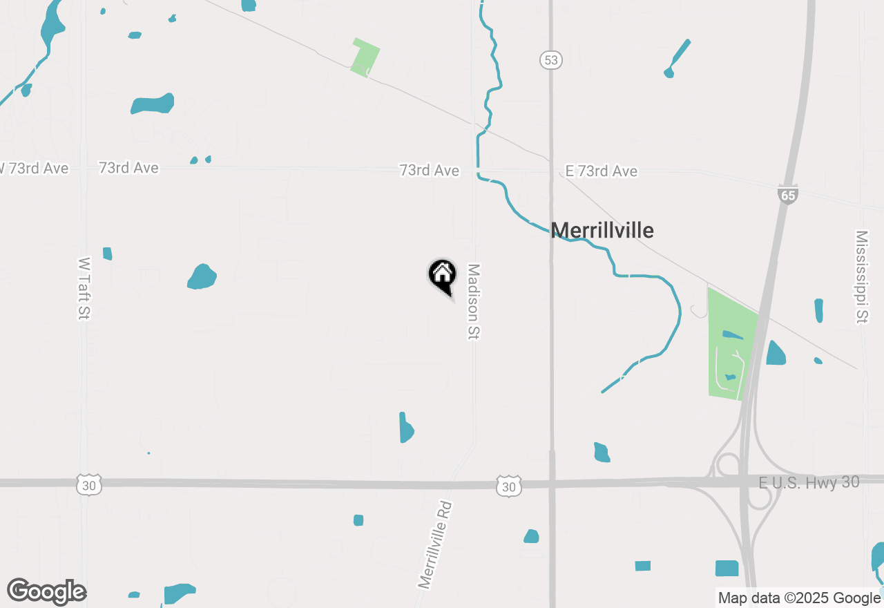 Map of 520 W 76th Avenue #W, Merrillville, IN 46410