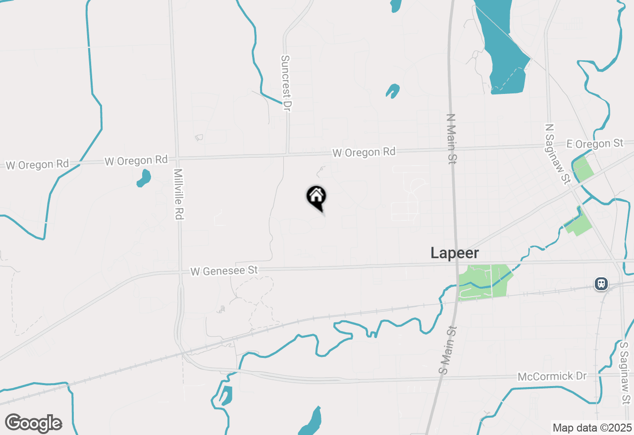 Map of 2139 Carriage Hill Circle, Lapeer, MI 48446