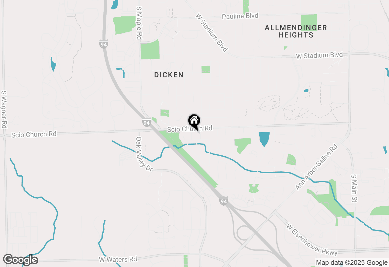 Map of 2015 Rugby Court, Ann Arbor, MI 48103