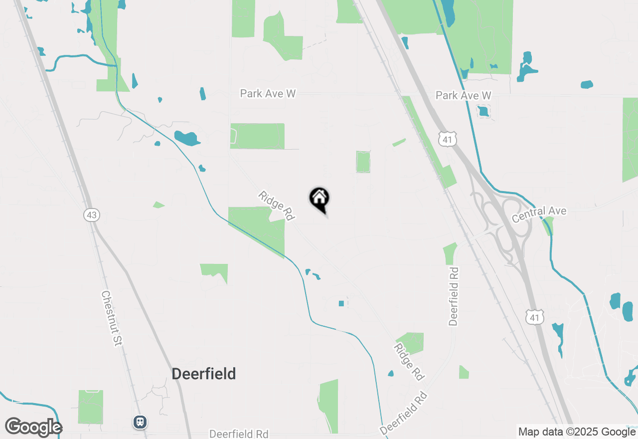Map of 1951 York Lane, Highland Park, IL 60035