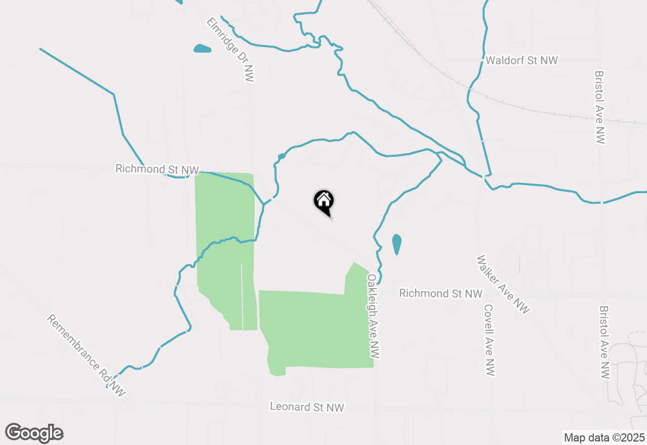 Map of 1817 Cherry Run Drive Nw, Grand Rapids, MI 49504