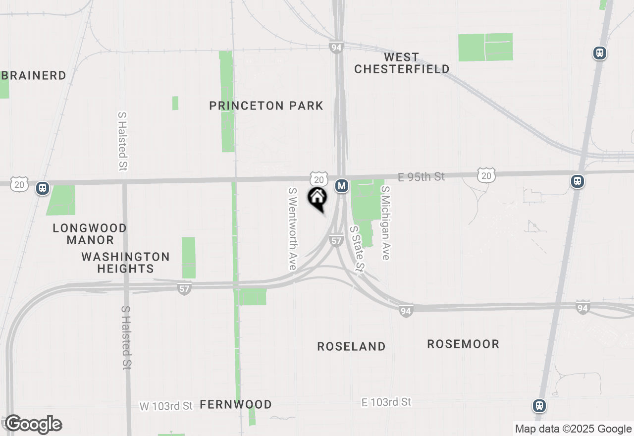 Map of 9624 S Perry Avenue, Chicago, IL 60628