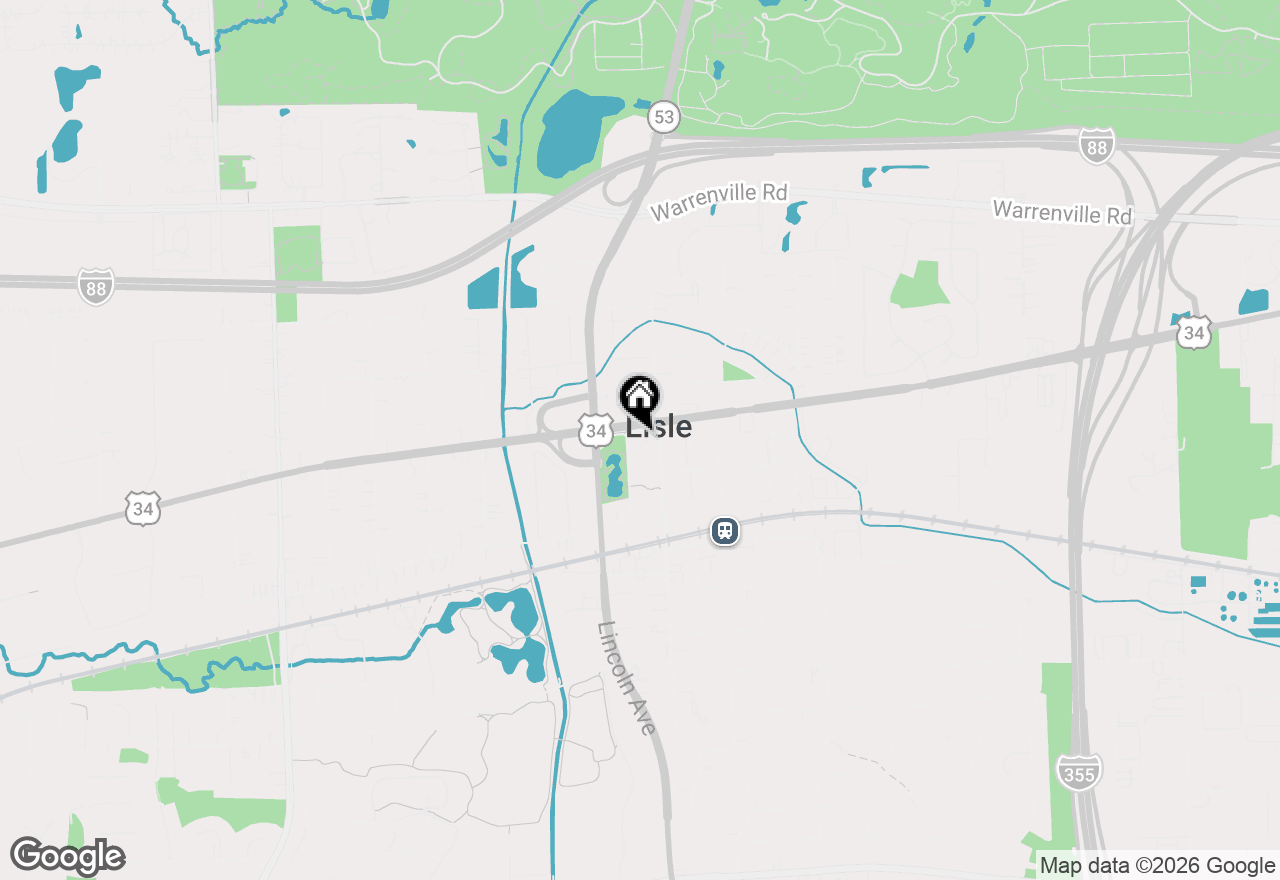 Map of 4703 Garfield Avenue, Lisle, IL 60532