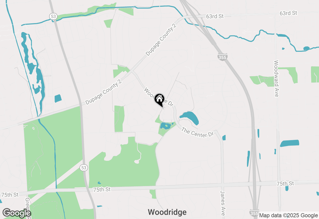 Map of 6919 Williams Drive, Woodridge, IL 60517