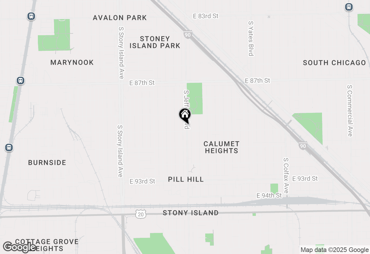 Map of 8944 S Jeffery Boulevard, Chicago, IL 60617