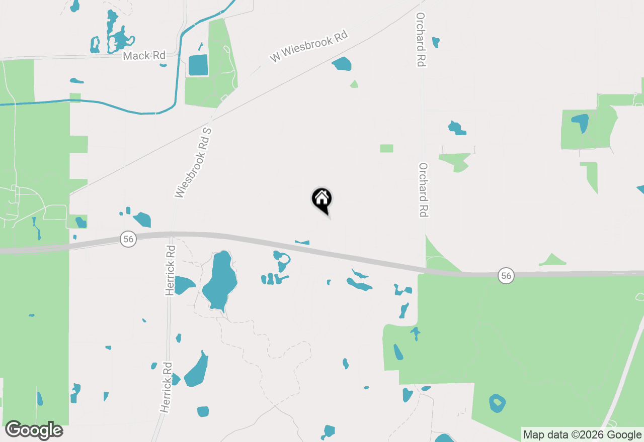 Map of 26W180 Arrow Glen Court, Wheaton, IL 60189