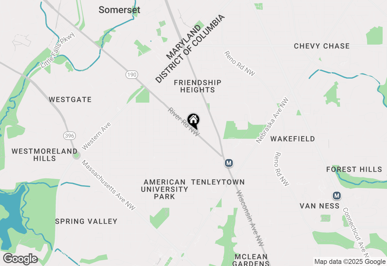 Map of 4304 River Rd. Nw, Washington, DC 20016