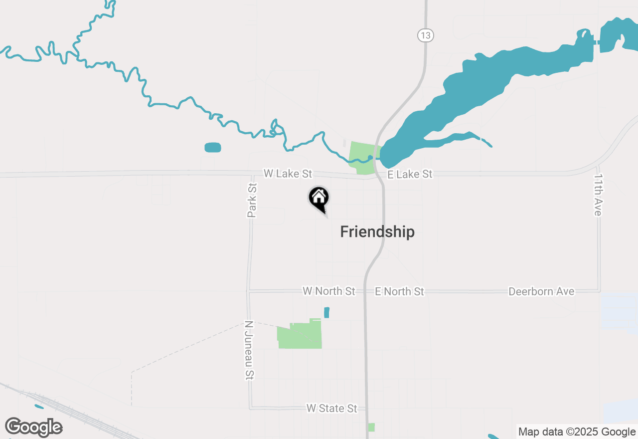 Map of 402 B Quincy Street, Friendship, WI 53934