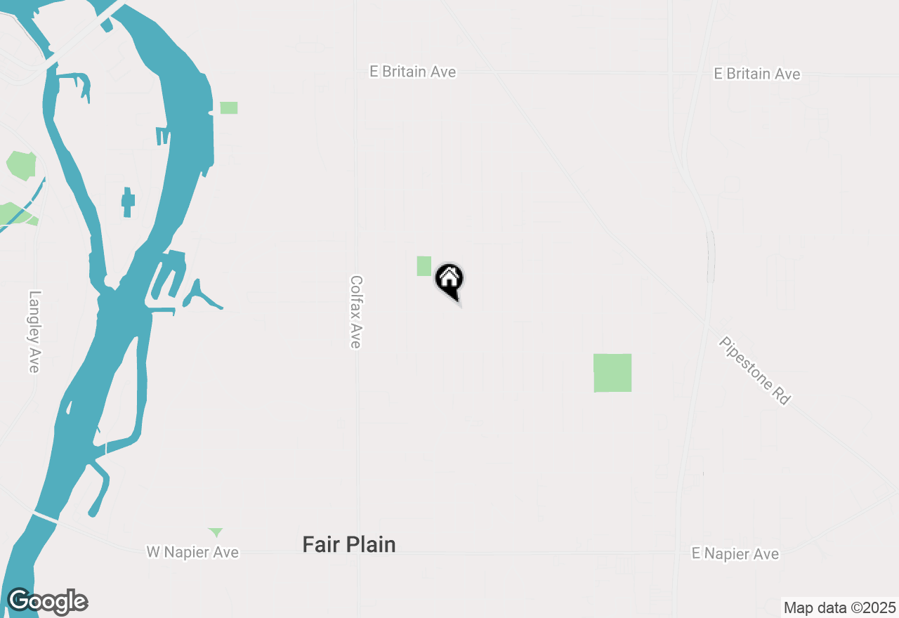 Map of 1096 Pearl Street, Benton Harbor, MI 49022