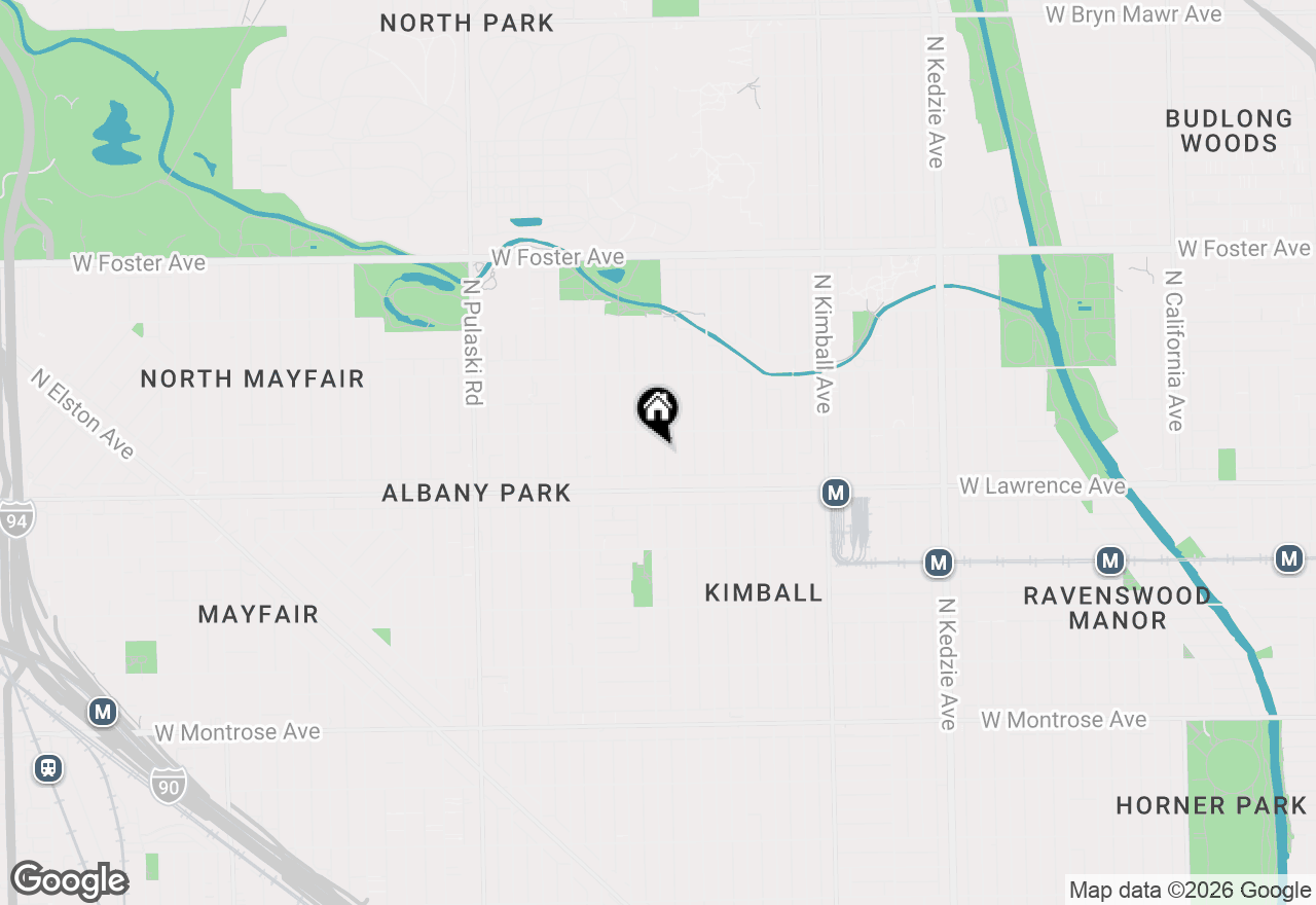 Map of 4839 N Lawndale Avenue #1, Chicago, IL 60625