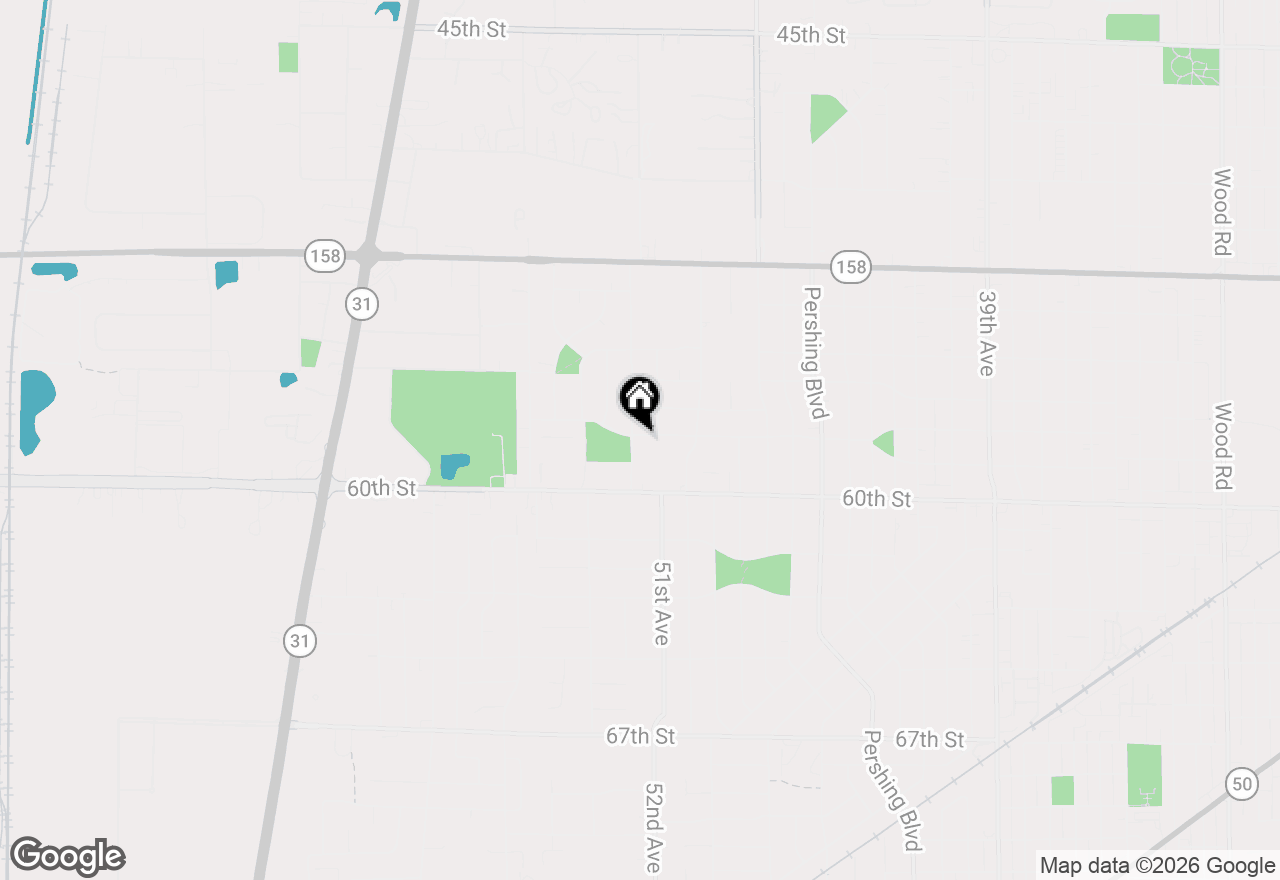 Map of 5117 58th St, Kenosha, WI 53144