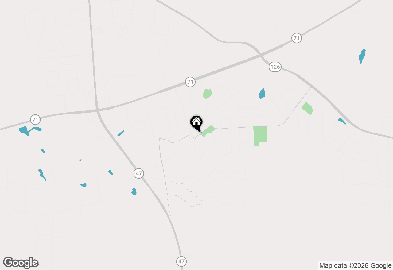 Map of 801 Parkside Lane, Yorkville, IL 60560